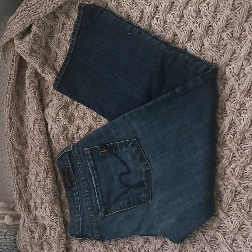 Citizens of Humanity Low Waist Cropped Jeans